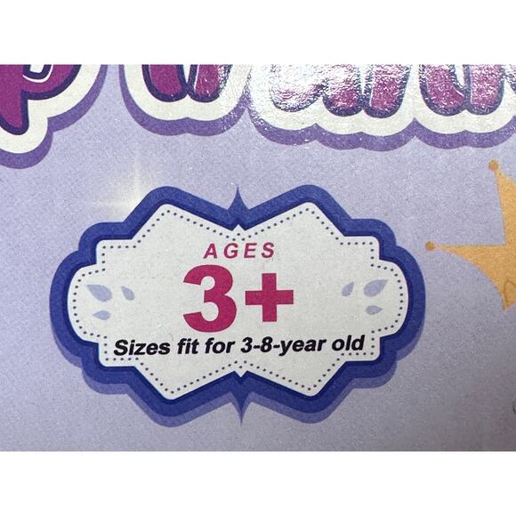 Meland Deluxe Princess Dress Up Trunk Toddlers Girls 3-6 New - Picture 8 of 12